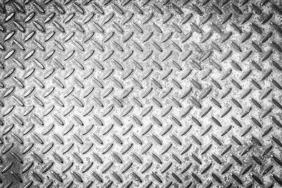 Aluminum checked plate