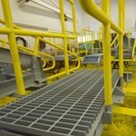 Steel stairs & walkways