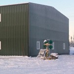 Steel Building from exterior